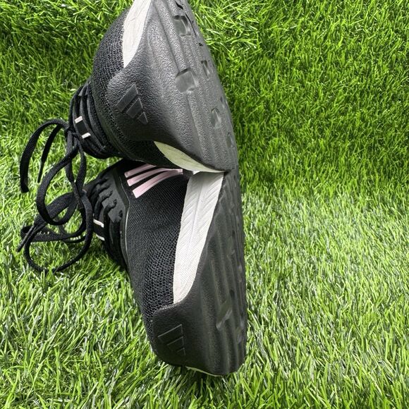 adidas Women's Black and Pink Sneakers - Picture 14 of 14